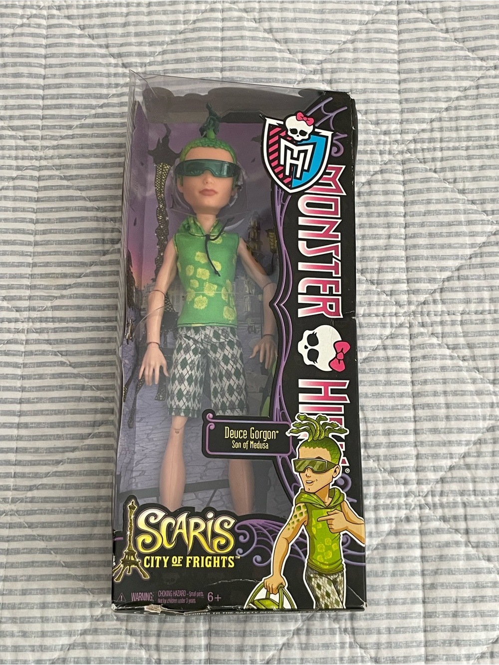 Monster High Deuce Gorgon Scaris City of Frights Doll New In Box 2012 Mattel